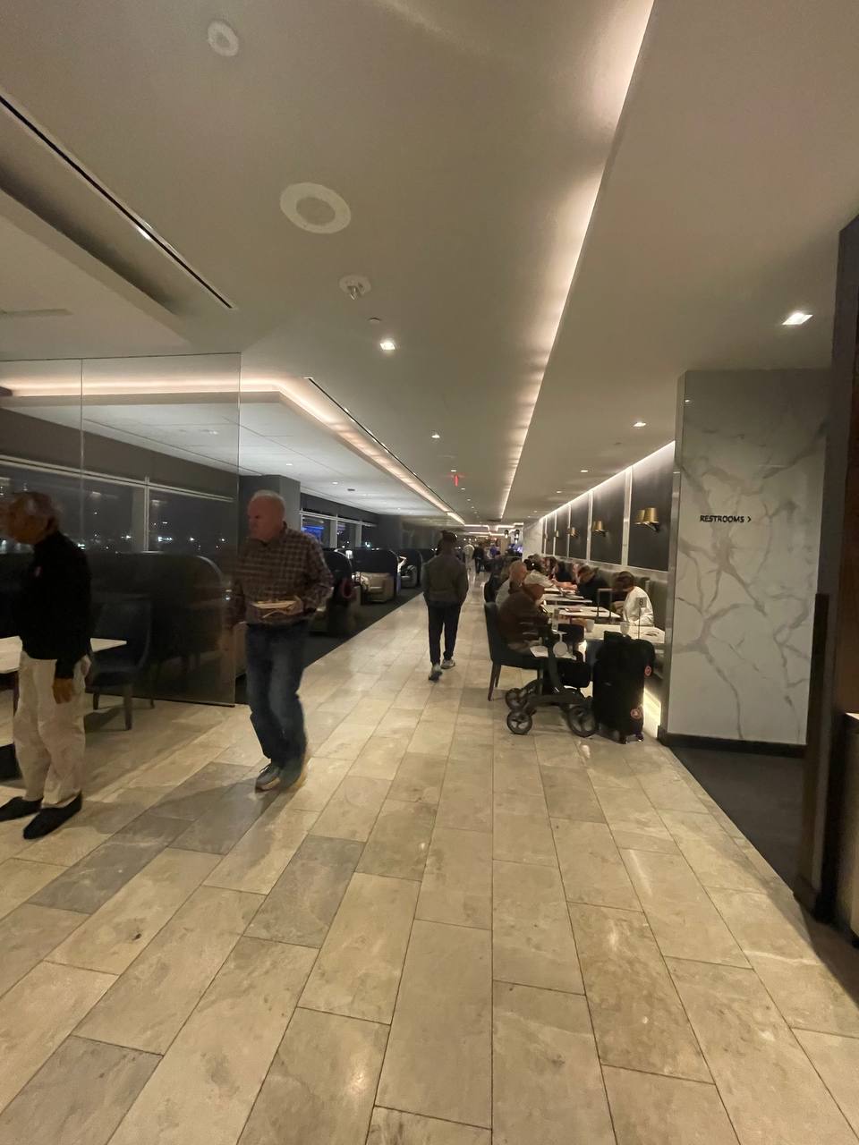 Polaris Lounge seating area